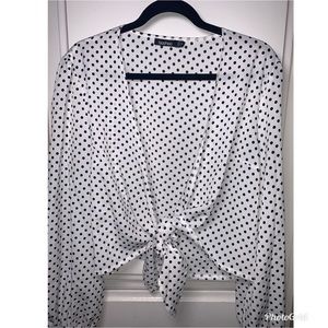 Poka Dot Crop Top